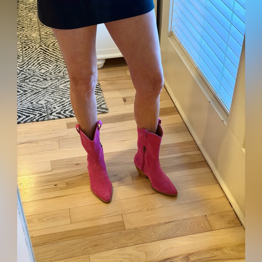 Pink boots! Size 6! Excellent condition! - Picture 2 of 6